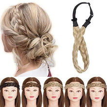 Load image into Gallery viewer, elastic stretch plaited braid hairpiece
