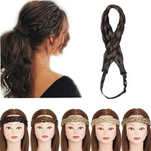 Load image into Gallery viewer, elastic stretch plaited braid hairpiece
