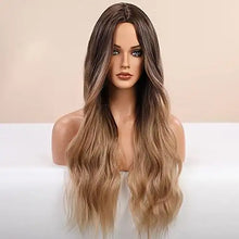 Load image into Gallery viewer, extra wavy long  24 inches heat friendly wig
