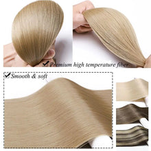 Load image into Gallery viewer, extra-long straight 5-clip in one-piece synthetic hair extension piece
