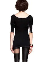 Load image into Gallery viewer, fashion face long sleeve t-shirt
