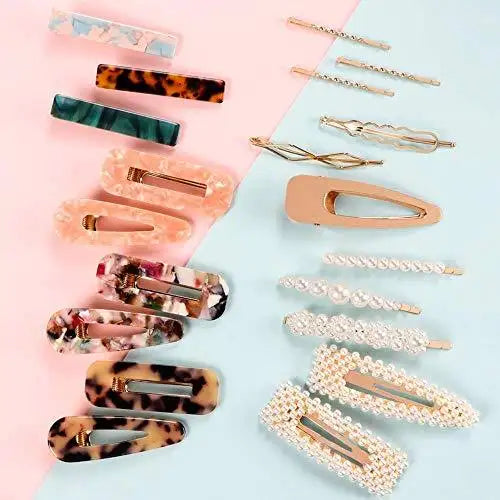 fashion hair clips set default title