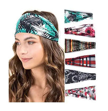 Load image into Gallery viewer, fashion print hair bands set
