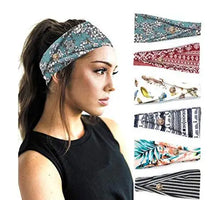 Load image into Gallery viewer, fashion print hair bands set
