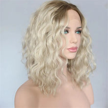 Load image into Gallery viewer, gail wavy heat resistant hair synthetic lace front wig
