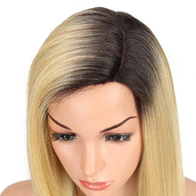 Load image into Gallery viewer, genevieve side parting 24 inch long straight wig
