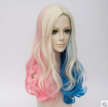 Load image into Gallery viewer, harley quinn synthetic cosplay wig
