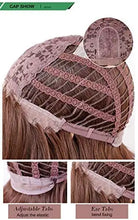 Load image into Gallery viewer, harlow long wavy brown ombre grey heat friendly wig
