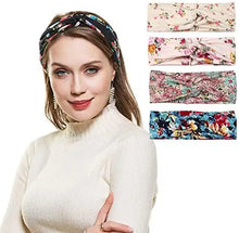 Load image into Gallery viewer, head band hair wrap set - 5pcs
