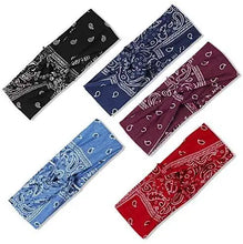 Load image into Gallery viewer, head band hair wrap set - 5pcs
