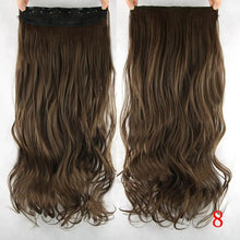 Load image into Gallery viewer, heat friendly clip-in one piece hair extension hair accessory
