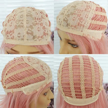 Load image into Gallery viewer, heat friendly pastel pink bob wig
