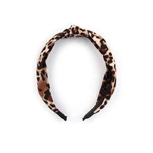 Load image into Gallery viewer, high fashion cheetah print head band hair 4 pcs accessory set
