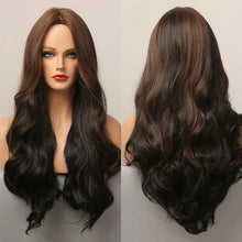 Load image into Gallery viewer, highlighted heat friendly wig with body waves lc5100-1
