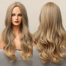 Load image into Gallery viewer, highlighted heat friendly wig with body waves lc5040-1
