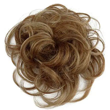 Load image into Gallery viewer, human hair synthetic fibre blend  updo scrunchie
