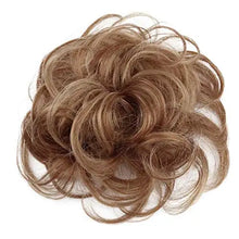 Load image into Gallery viewer, human hair synthetic fibre blend  updo scrunchie
