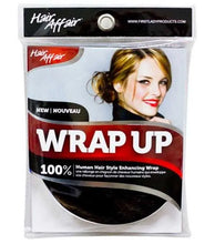 Load image into Gallery viewer, human hair wrap scrunchie
