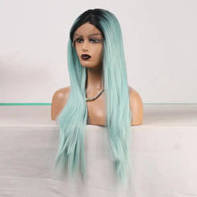 Load image into Gallery viewer, ice blue lace front wig
