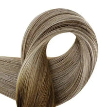 Load image into Gallery viewer, invisible tape remy human hair extensions 14 to 22 inches long
