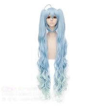 Load image into Gallery viewer, japanese princess vocaloid anime hatsune miku cosplay wig
