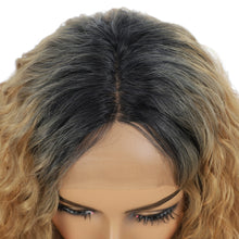 Load image into Gallery viewer, jessica curly synthetic lace front wig
