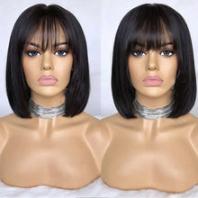 Load image into Gallery viewer, kia brazilian remy human hair silk top lace front bob
