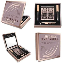 Load image into Gallery viewer, lanor magnetic eyelashes and eyeliner set
