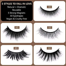 Load image into Gallery viewer, lanor magnetic eyelashes and eyeliner set
