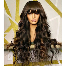 Load image into Gallery viewer, lace front wig 13x4 cap human hair wig
