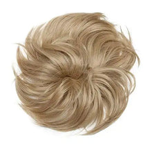Load image into Gallery viewer, large tousled messy hair bun ash blonde
