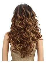 Load image into Gallery viewer, leah side part heat friendly long curly wig
