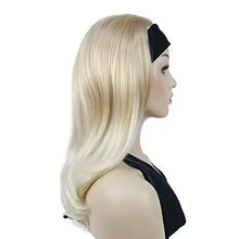 Load image into Gallery viewer, long straight headband synthetic heat resistant wig
