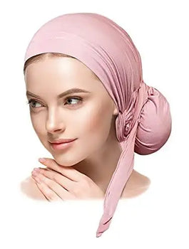 long tied headscarf headcover turban