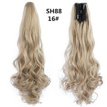 Load image into Gallery viewer, Long Wavy Claw Clip on Hair Extension Ponytail High Temperature Fibre Wig Store
