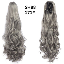 Load image into Gallery viewer, Long Wavy Claw Clip on Hair Extension Ponytail High Temperature Fibre Wig Store
