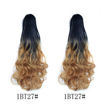 Load image into Gallery viewer, Long Wavy Claw Clip on Hair Extension Ponytail High Temperature Fibre Wig Store
