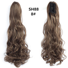 Load image into Gallery viewer, Long Wavy Claw Clip on Hair Extension Ponytail High Temperature Fibre Wig Store
