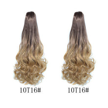 Load image into Gallery viewer, Long Wavy Claw Clip on Hair Extension Ponytail High Temperature Fibre Wig Store
