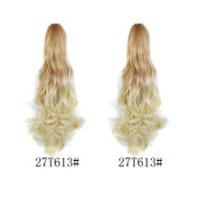 Load image into Gallery viewer, Long Wavy Claw Clip on Hair Extension Ponytail High Temperature Fibre Wig Store
