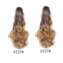 Load image into Gallery viewer, Long Wavy Claw Clip on Hair Extension Ponytail High Temperature Fibre Wig Store
