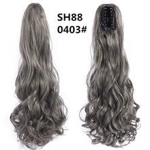 Load image into Gallery viewer, Long Wavy Claw Clip on Hair Extension Ponytail High Temperature Fibre Wig Store
