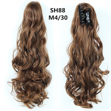 Load image into Gallery viewer, Long Wavy Claw Clip on Hair Extension Ponytail High Temperature Fibre Wig Store
