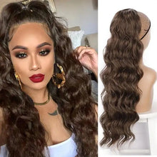 Load image into Gallery viewer, long wavy ponytail hair drawstring ponytail extension 8-31 / 26inches
