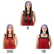Load image into Gallery viewer, long wig with headband
