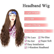 Load image into Gallery viewer, long wig with headband
