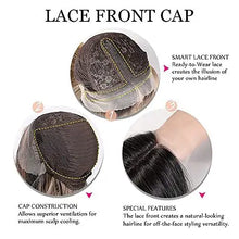Load image into Gallery viewer, long lace front wig with wavy ends
