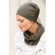 Load image into Gallery viewer, loop beanie with scarf set
