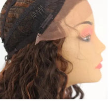 Load image into Gallery viewer, mackenna futura fiber curly heat resistant lace front wig
