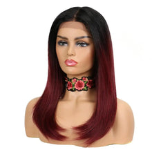 Load image into Gallery viewer, mia synthetic lace front wig 22“inch 13x4
